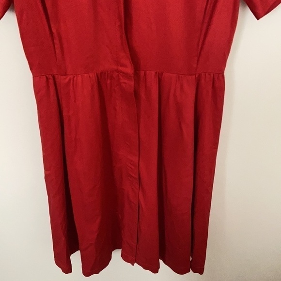 TOMMY Hilfiger I Red Short Sleeve Dress - Picture 3 of 9